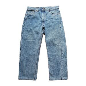 VTG 80s 90s Levi's 505XX Sz 36x36 (FITS 34x26) USA Made Mens Acid Wash Jeans